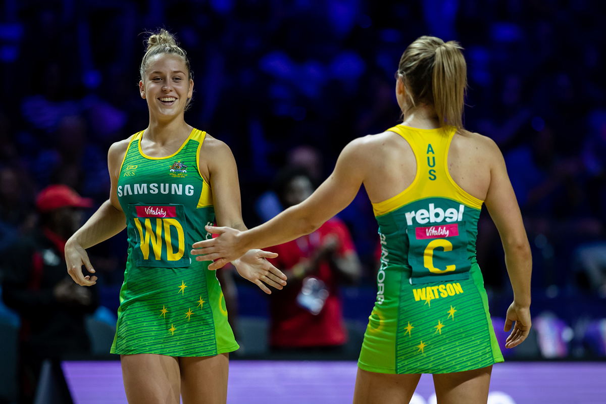 Five From Five For Diamonds At Netball World Cup Australian Diamonds